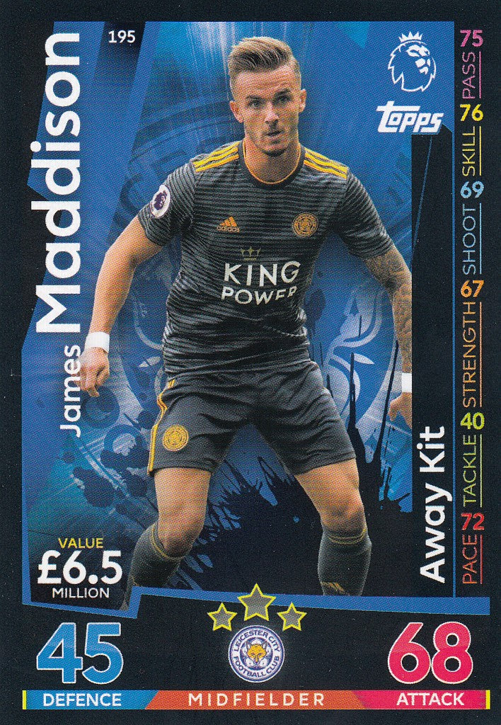 195. JAMES MADDISON - LEICESTER CITY