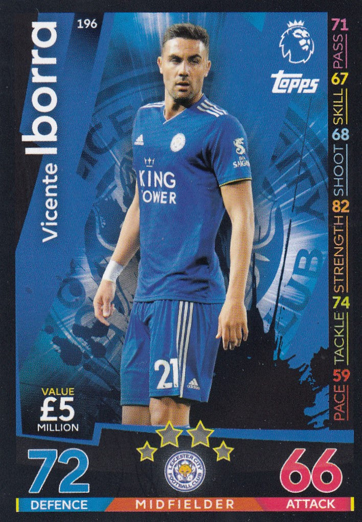 196. VICENTE IBORRA - LEICESTER CITY