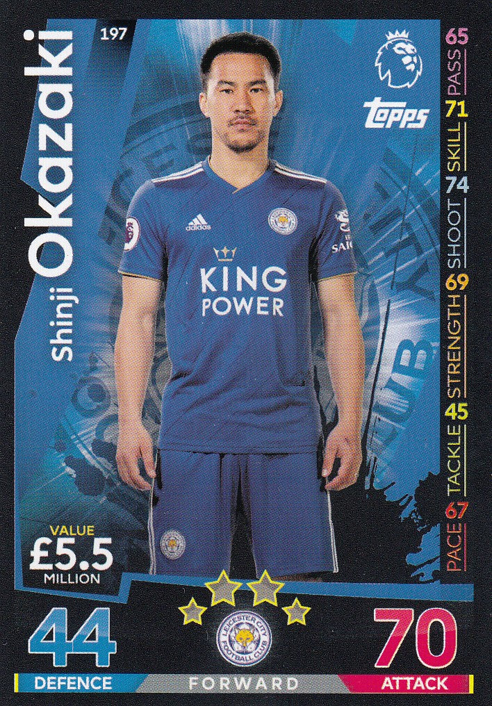 197. SHINJI OKAZAKI - LEICESTER CITY