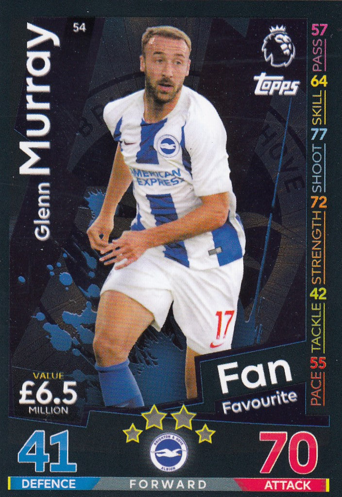 054. GLENN MURRAY - BRIGHTON & HOVE ALBION - FANS FAVOURITE