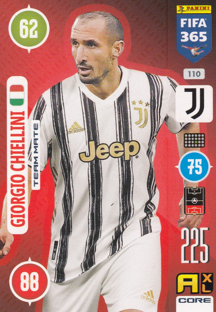 110. GIORGIO CHIELLINI - JUVENTUS - TEAM MATE