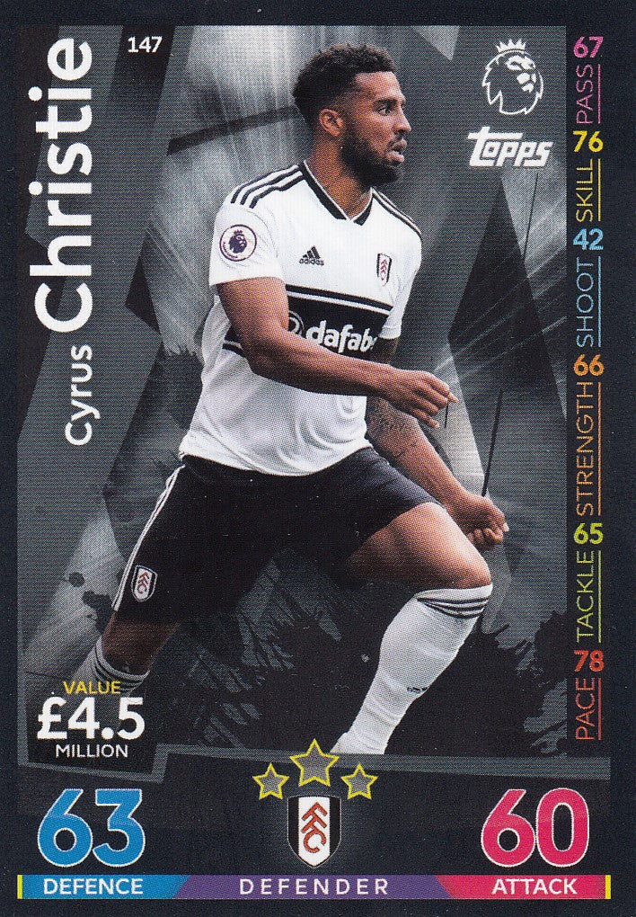 147. CYRUS CHRISTIE - FULHAM