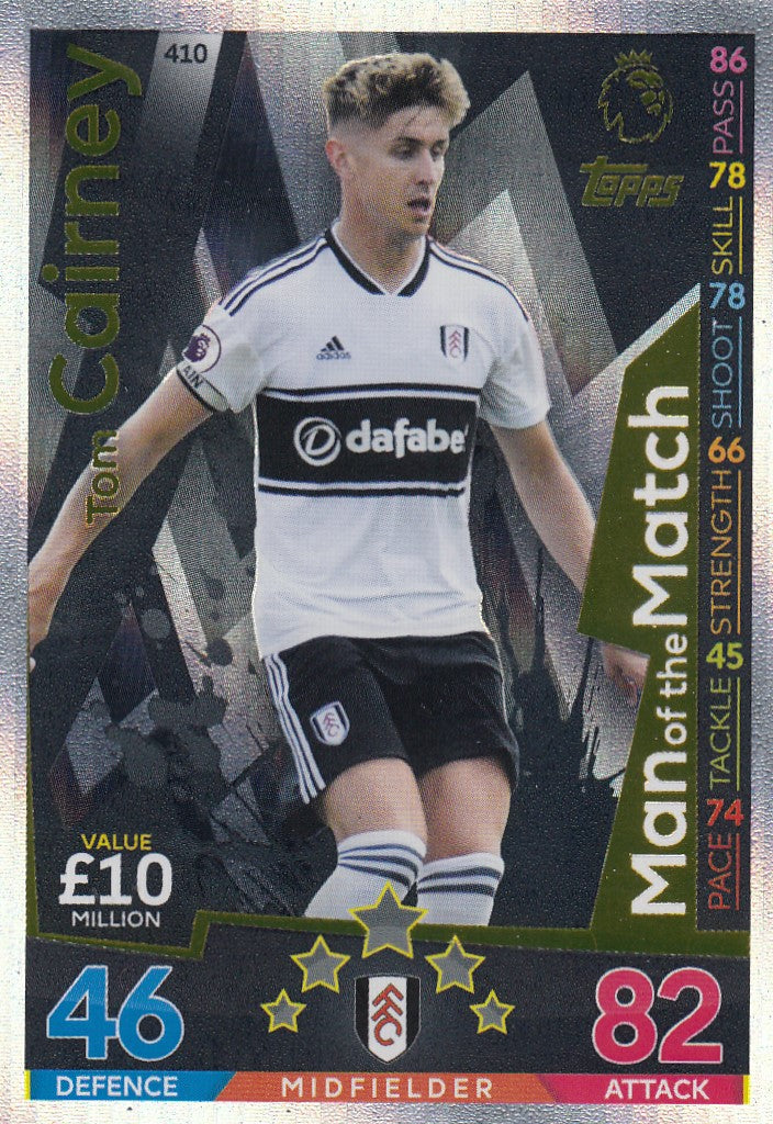 410. TOM CAIRNEY - FULHAM - MAN OF THE MATCH