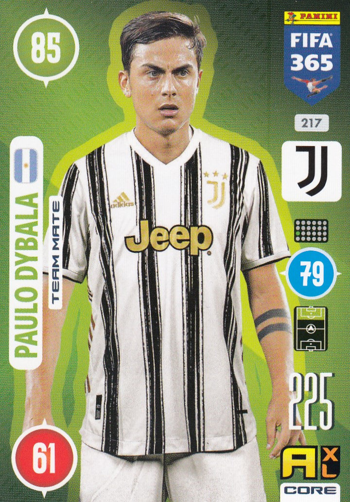 217. PAULO DYBALA - JUVENTUS - TEAM MATE