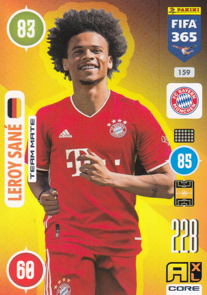159. LEROY SANÈ - BAYERN MUNCHEN - TEAM MATE