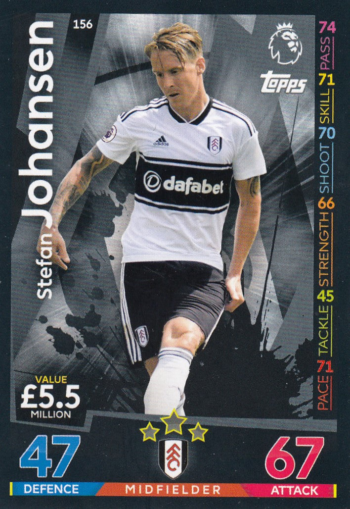 156. STEFAN JOHANSEN - FULHAM