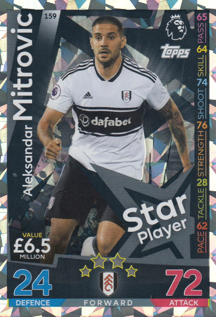 159. ALEKSANDAR MITROVIC - FULHAM - STAR PLAYER