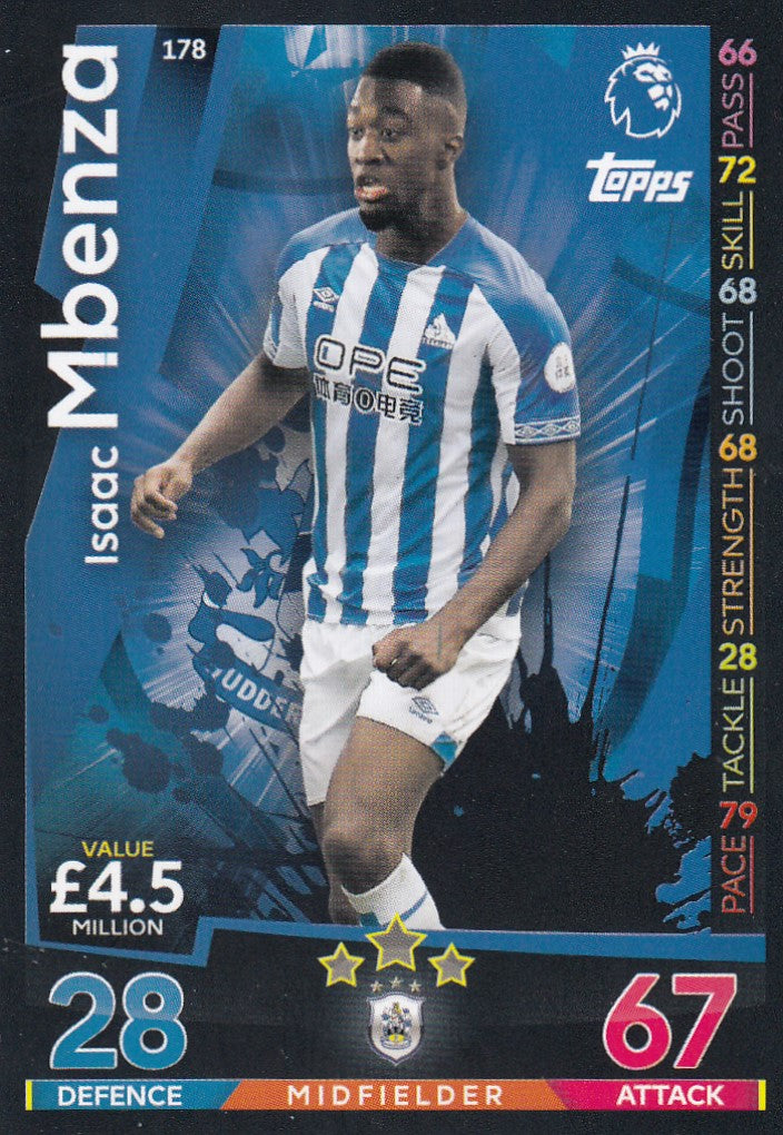 178. ISAAC MBENZA - HUDDERSFIELD TOWN