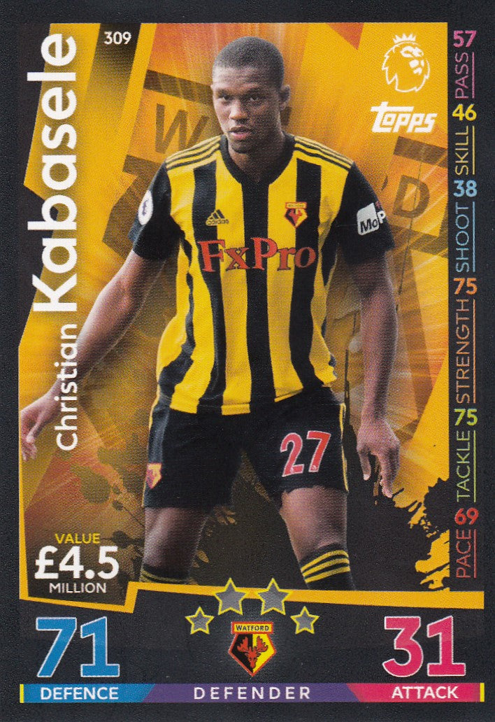309. CHRISTIAN KABASELE - WATFORD