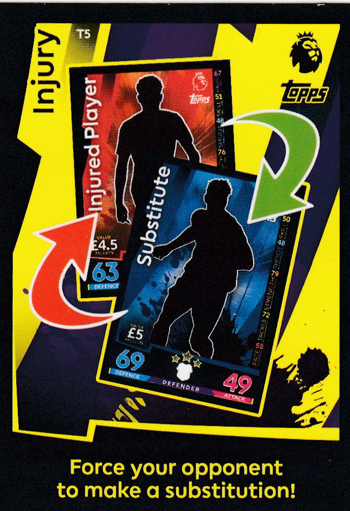 T5. INJURY - TACTIC CARD