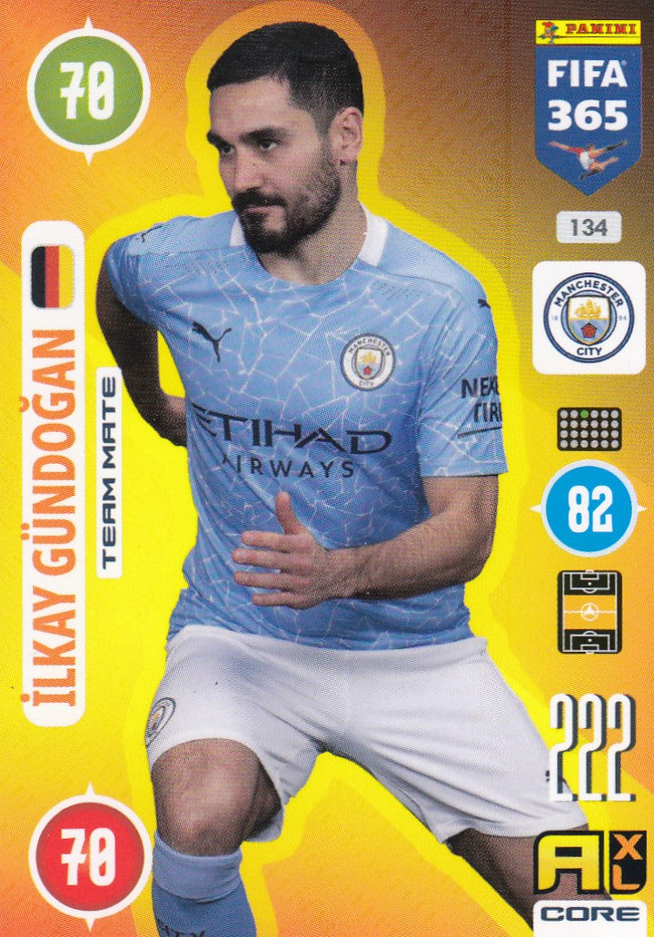 134. ILKAY GUNDOGAN - MANCHESTER CITY - TEAM MATE