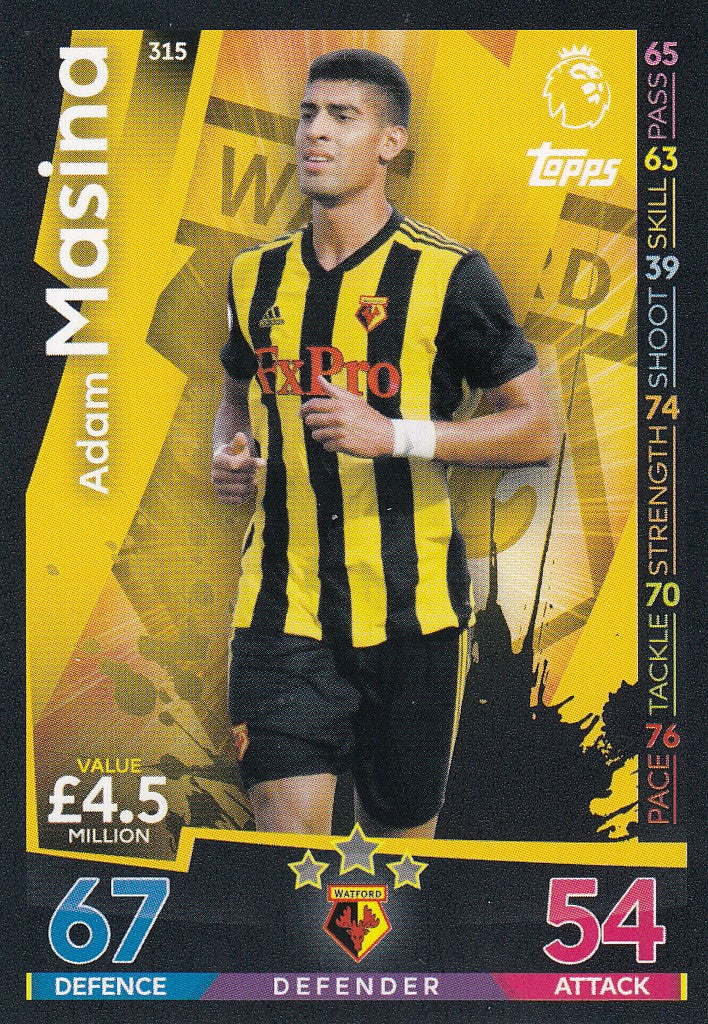 315. ADAM MASINA - WATFORD