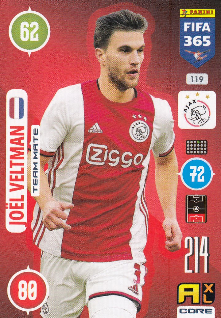 119. JOEL VELTMAN - AFC AJAX - TEAM MATE