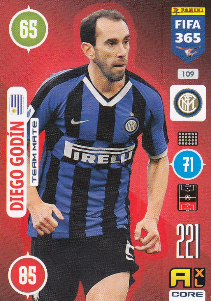 109. DIEGO GODÌN - INTER - TEAM MATE