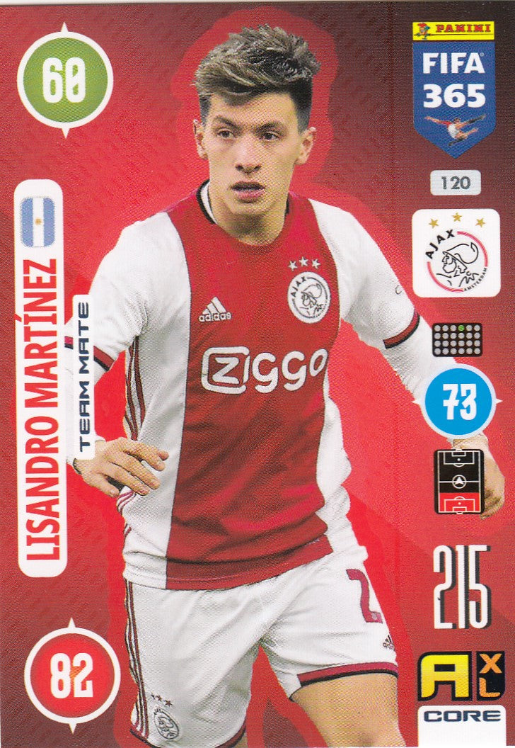 120. LISANDRO MARTÌNEZ - AFC AJAX - TEAM MATE