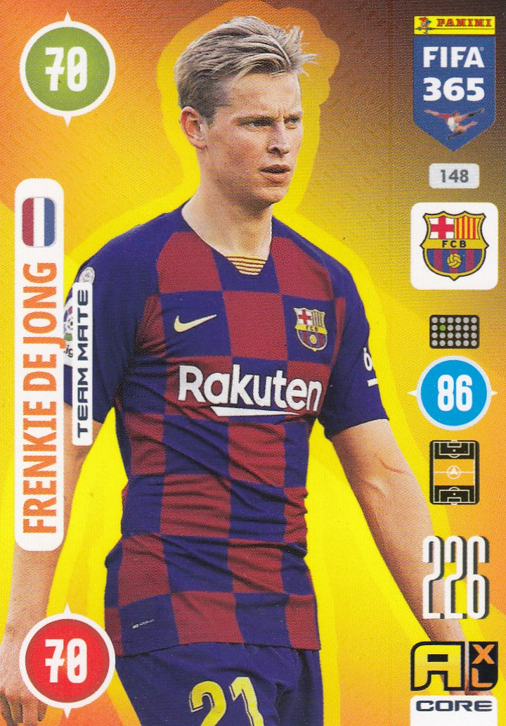 148. FRENKIE DE JONG - FC BARCELONA - TEAM MATE