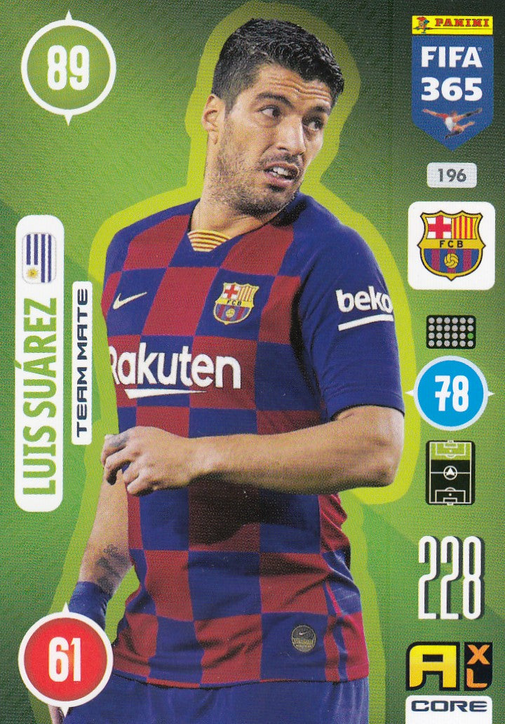 196. LUIS SUÀREZ - FC BARCELONA - TEAM MATE