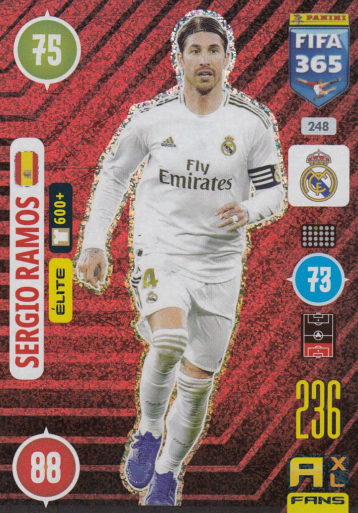 248. SERGIO RAMOS - REAL MADRID - ELITE