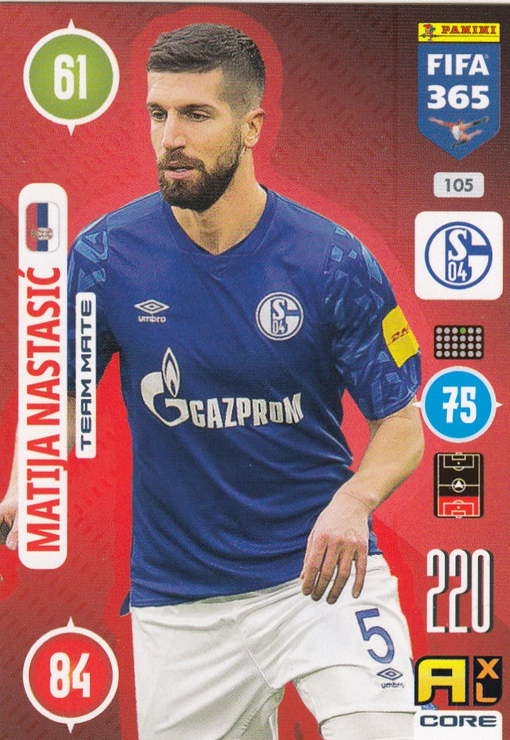 105. MATIJA NASTASIC - SCHALKE 04 - TEAM MATE
