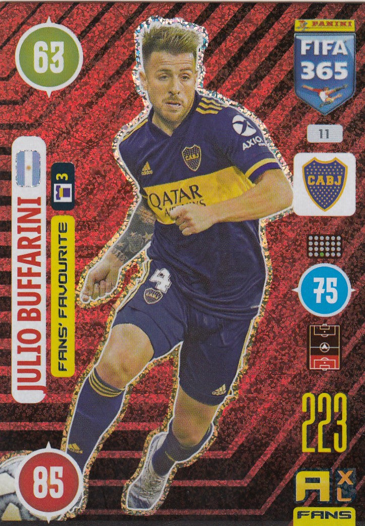 011. JULIO BUFFARINI - BOCA JUNIORS - FAN`S FAVORITE
