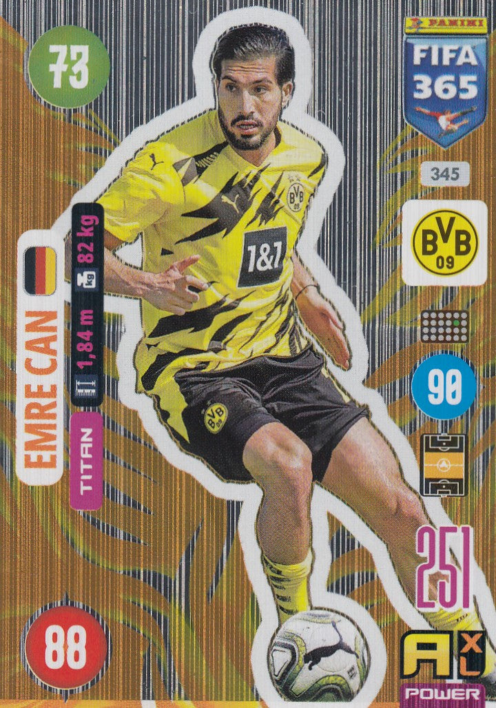 345. EMRE CAN - BORUSSIA DORTMUND - TITAN