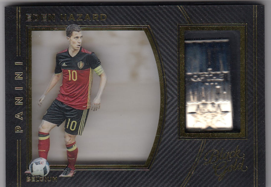 MM-EH. EDEN HAZARD - BELGIUM - BLACK GOLD MAN OF THE MATCH MEDALLION