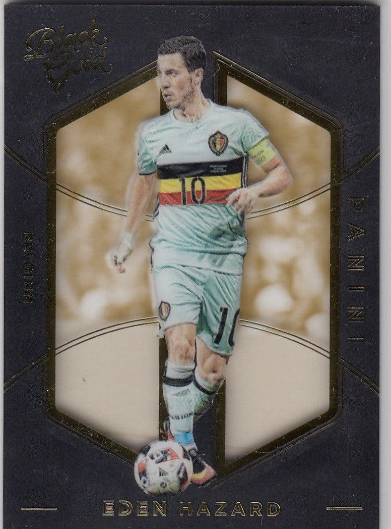 158. EDEN HAZARD - BELGIUM - BLACK GOLD BASE