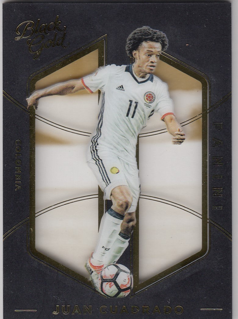 124. JUAN CUADRADO - COLOMBIA - BLACK GOLD BASE