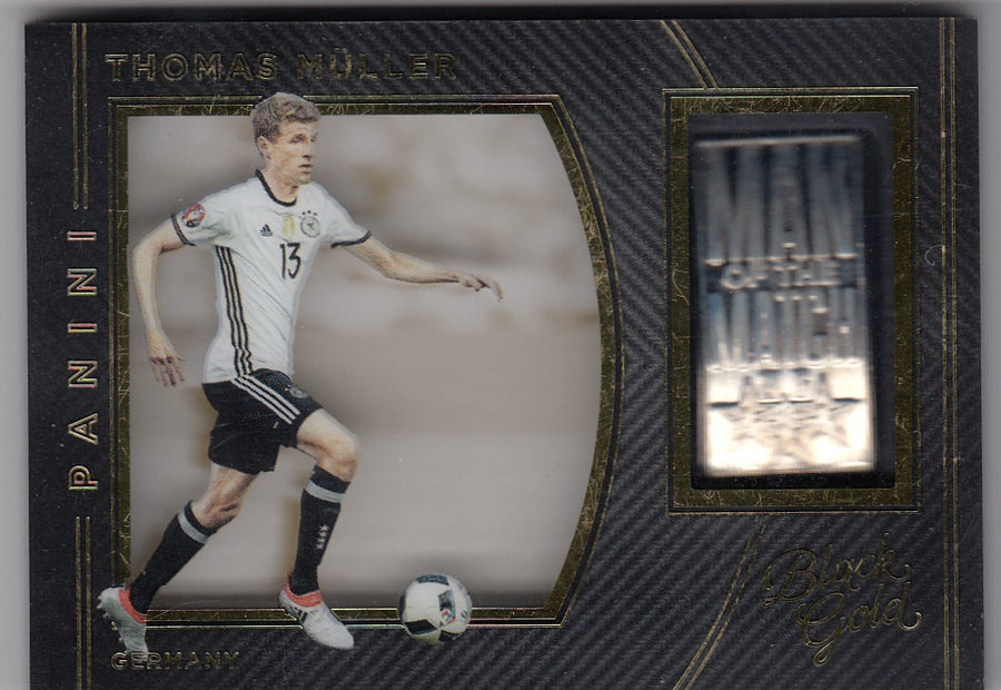 MM-TM. THOMAS MULLER - GERMANY - BLACK GOLD MAN OF THE MATCH MEDALLION