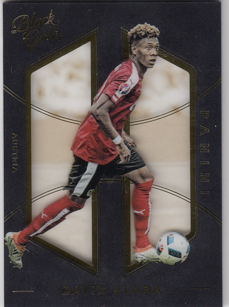 110. DAVID ALABA - AUSTRIA - BLACK GOLD BASE