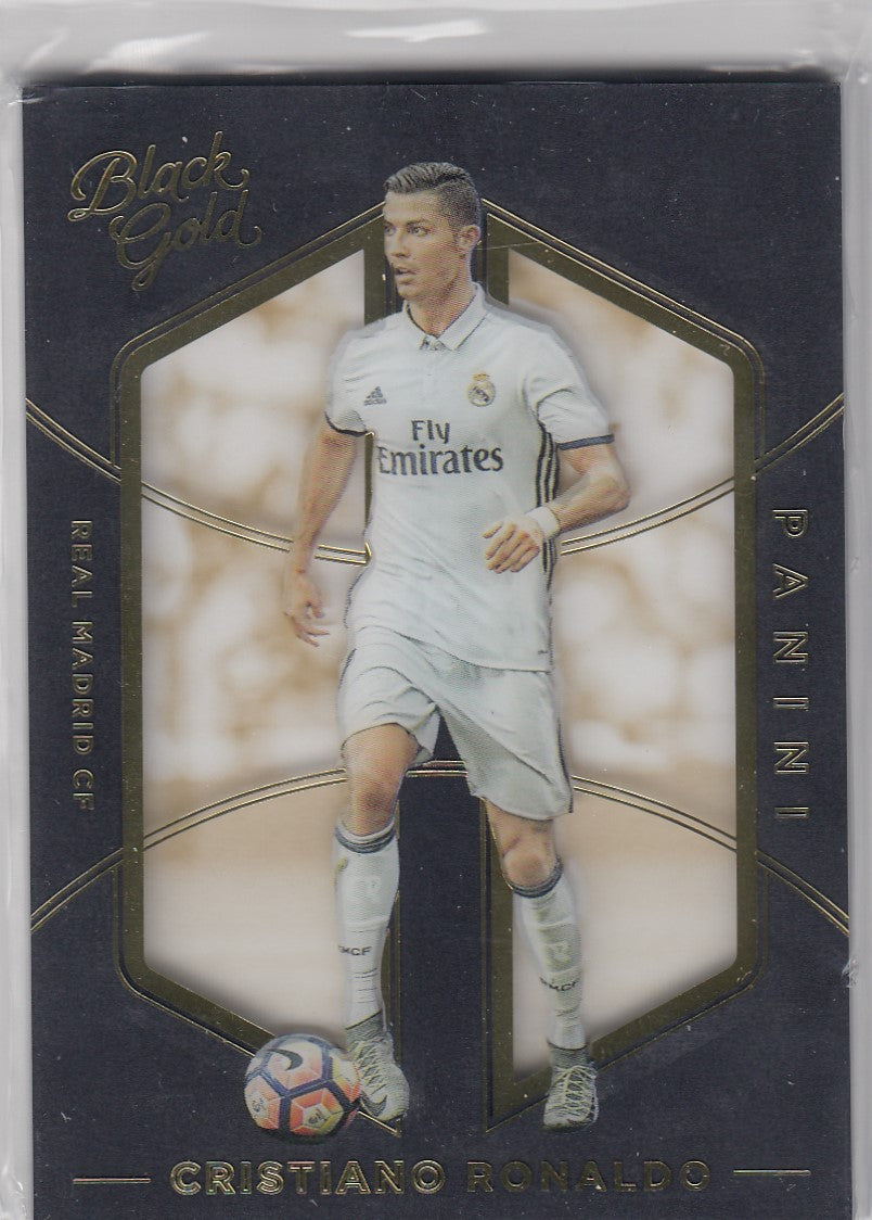 036. CRISTIANO RONALDO - REAL MADRID CF - BLACK GOLD BASE