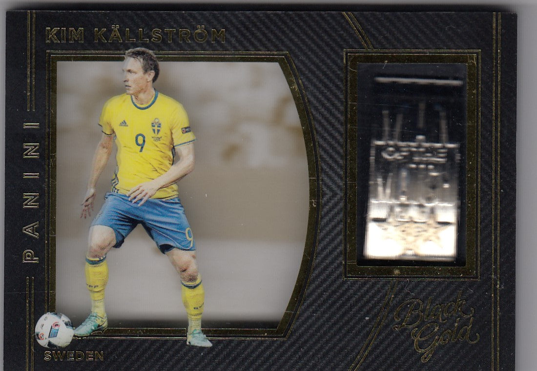 MM-KK. KIM KALLSTROM - SWEDEN - BLACK GOLD MAN OF THE MATCH MEDALLIONS