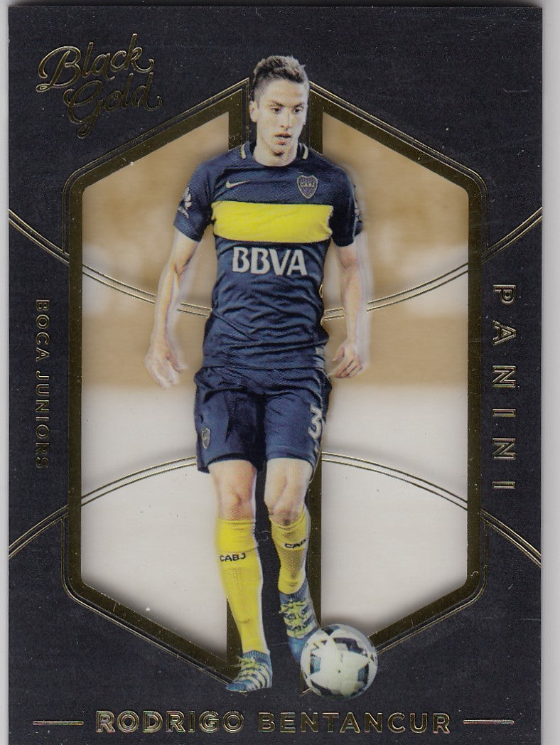063. RODRIGO BANTANCUR - BOCA JUNIORS - BLACK GOLD BASE