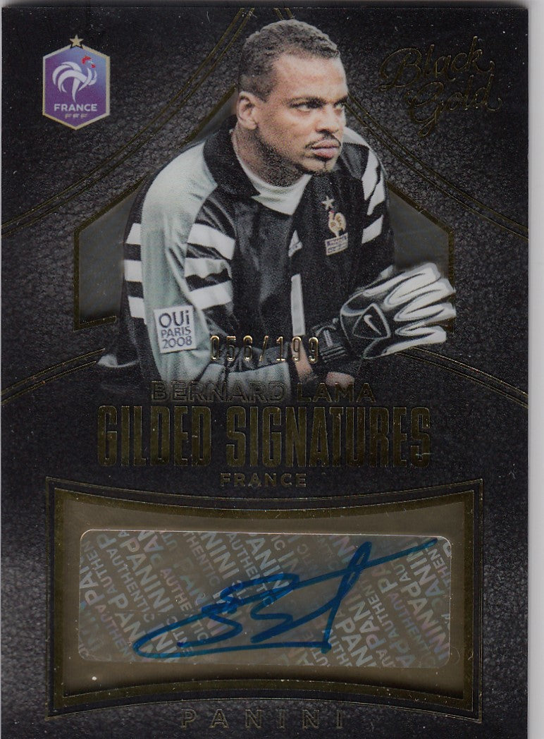 GS-BL. BERNARD LAMA - FRANCE - BLACK GOLD GILDED SIGNATURES - #/199