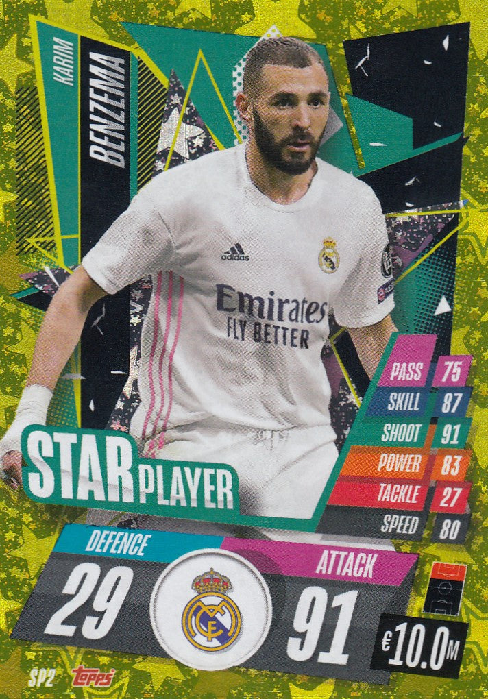 SP02. KARIM BENZEMA - REAL MADRID - STAR PLAYER