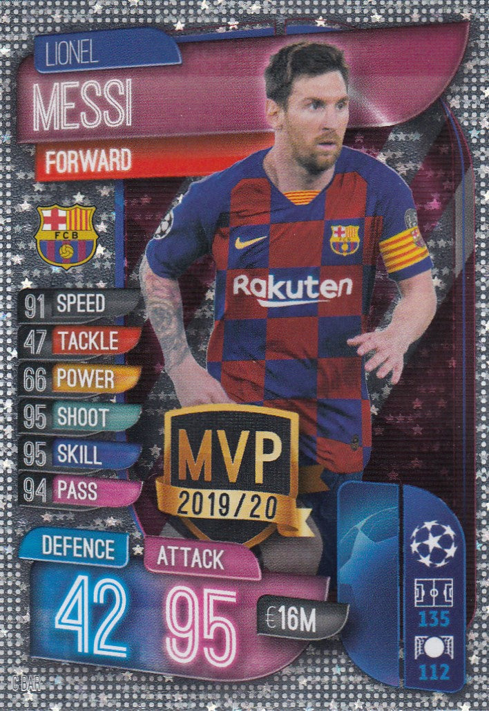 A-CBAR. LIONEL MESSI - BARCELONA - MVP