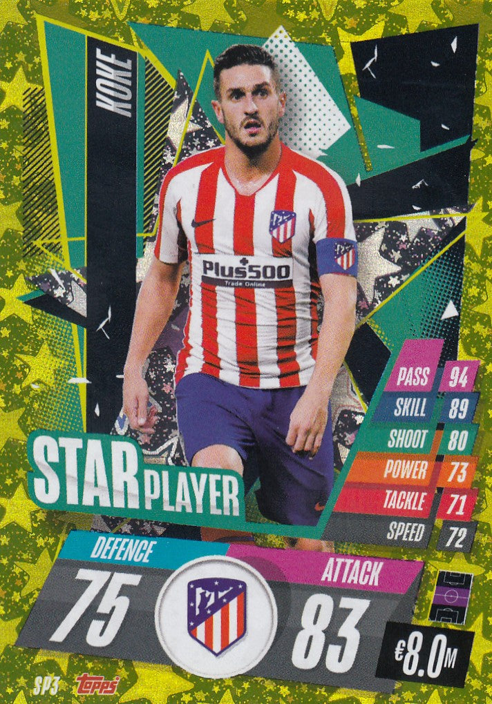 SP03. KOKE - ATLÈTICO DE MADRID - STAR PLAYER