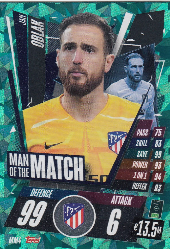 MM04. JAN OBLAK - ATLÈTICO DE MADRID - MAN OF THE MATCH