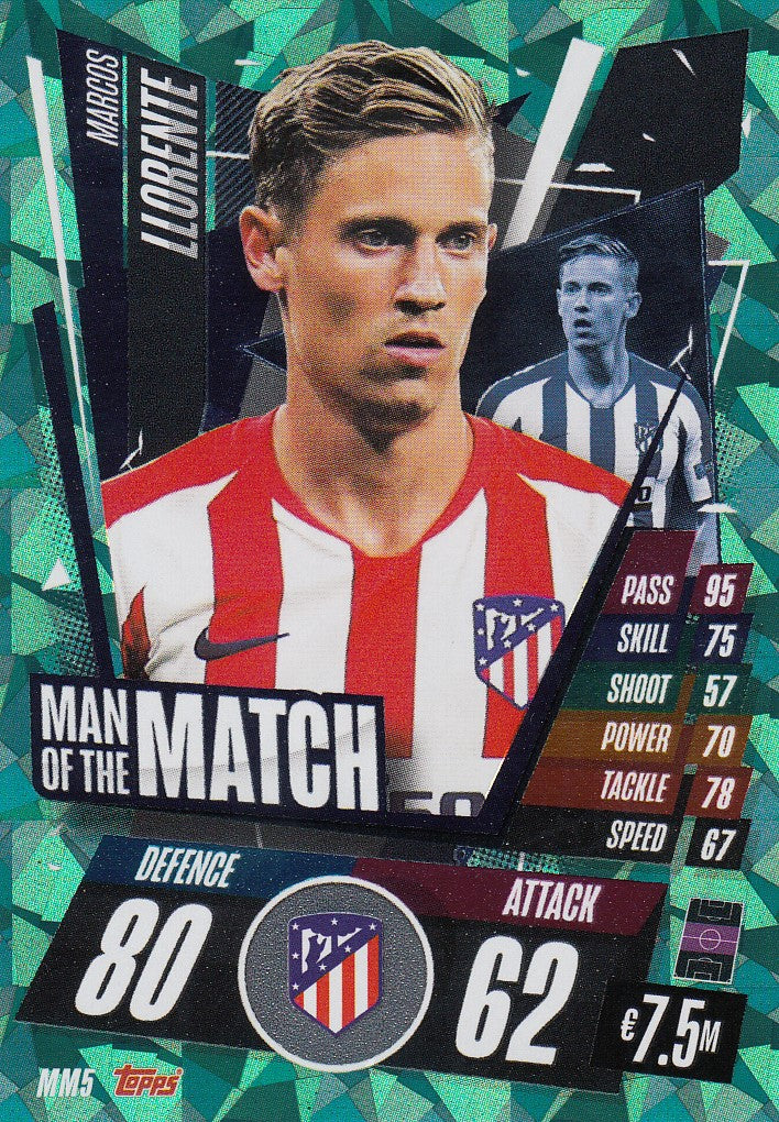 MM05. MARCOS LLORENTE - ATLÈTICO DE MADRID - MAN OF THE MATCH