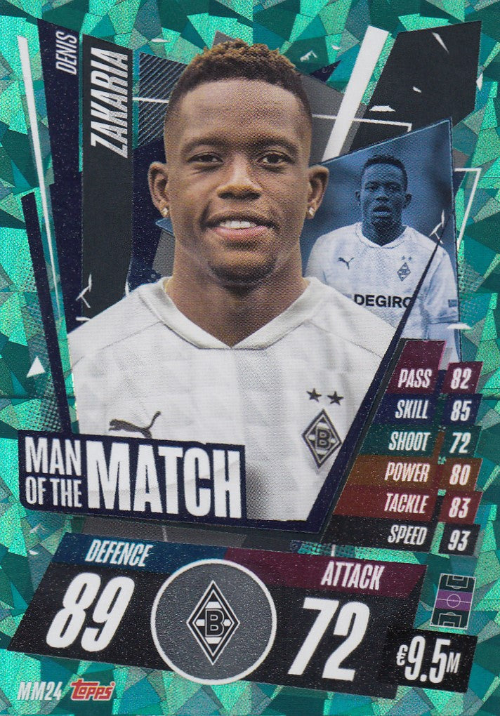MM24. DENIS ZAKARIA - BORUSSIA MONCHENGLADBACH - MAN OF THE MATCH