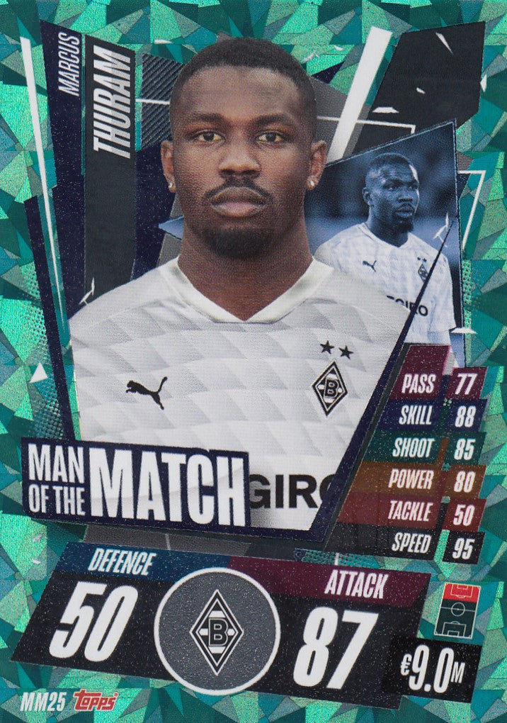 MM25. MARCUS THURAM - BORUSSIA MONCHENGLADBACH - MAN OF THE MATCH