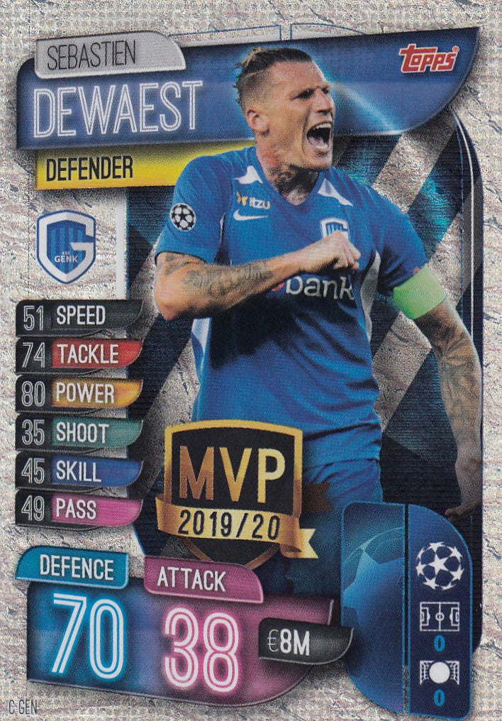 A-CGEN. SEBASTIEN DEWAEST - GENK - MVP