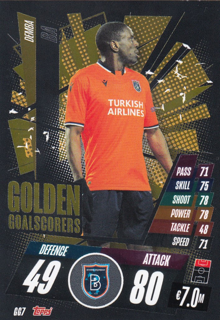 GG07. DEMBA BA - ISTANBUL BASAKSEHIR - GOLDEN GOALSCORERS
