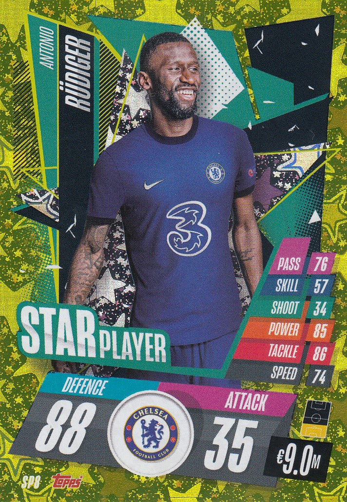 SP08. ANTONIO RUDIGER - CHELSEA - STAR PLAYER