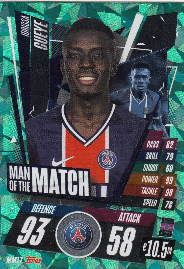 MM17. IDRISSA GUEYE - PARIS SAINT-GERMAIN - MAN OF THE MATCH