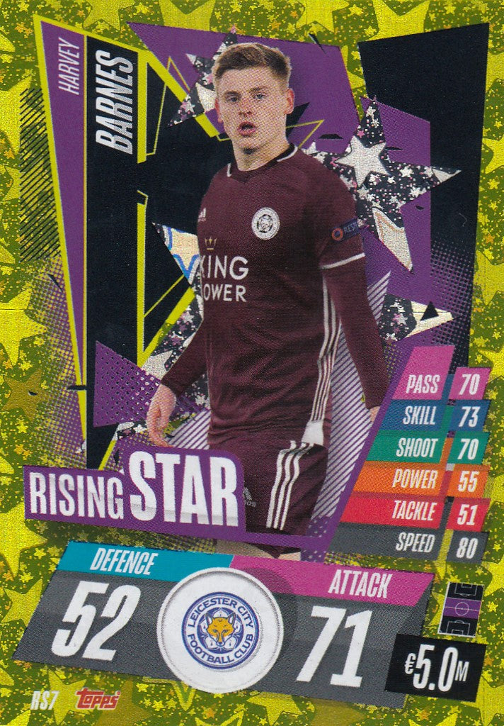 RS07. HARVEY BARNES - LEICESTER CITY - RISING STAR