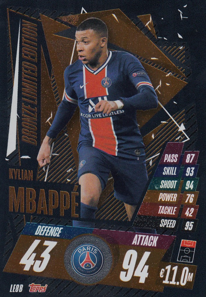 LE8B. KYLIAN MBAPPÈ - PARIS SAINT-GERMAIN - BRONZE LIMITED EDITION