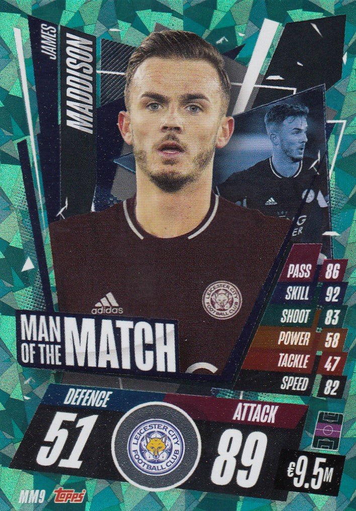 MM09. JAMES MADDISON - LEICESTER CITY - MAN OF THE MATCH