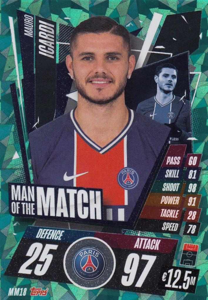 MM18. MAURO ICARDI - PARIS SAINT-GERMAIN - MAN OF THE MATCH