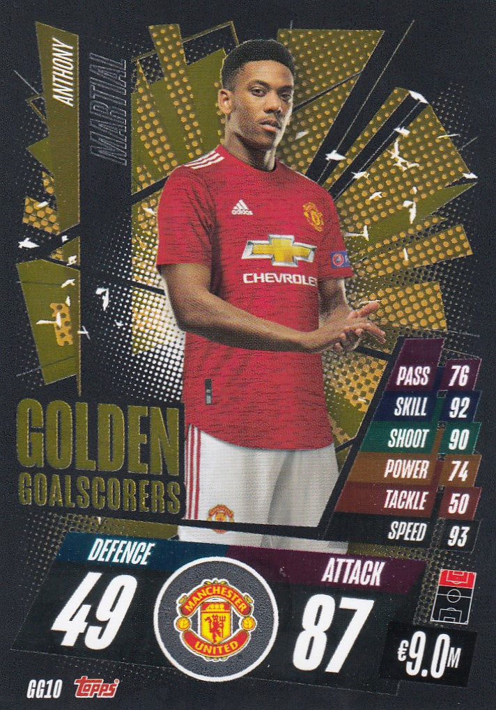 GG10. ANTHONY MARTIAL - MANCHESTER UNITED - GOLDEN GOALSCORERS